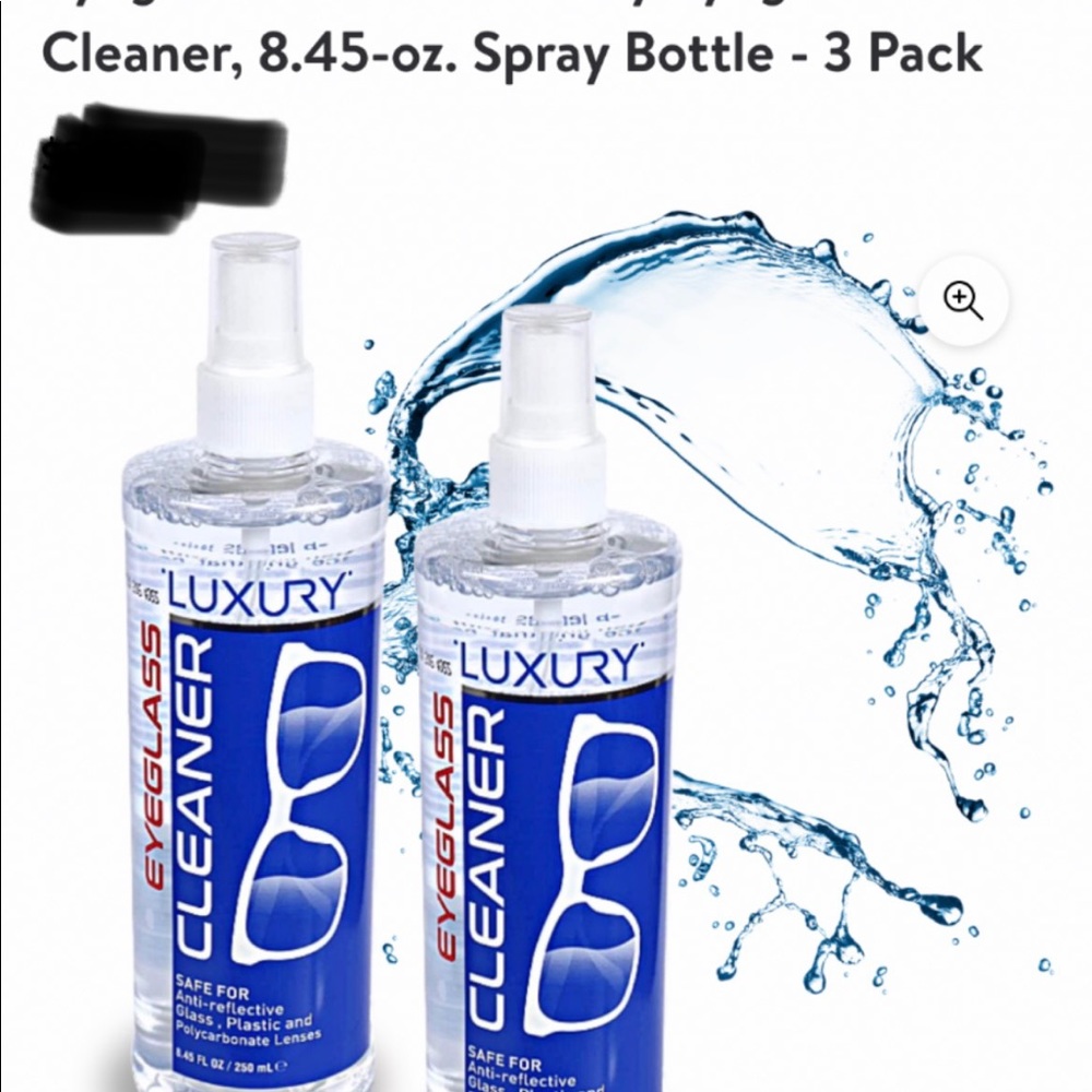 Luxury eyeglasses cleaner
